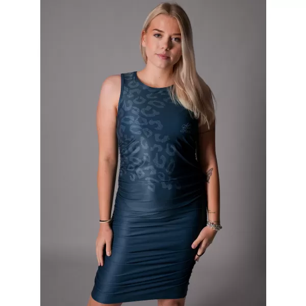  Premium-Kleid für Damen ALTISPORT VOJ/ALW047SAT03 BLAU 