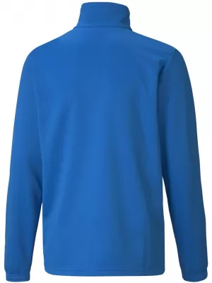 T -Shirt PUMA TEAMRISE 1/4 ZIP TOP JR 657395_02 ELEKTRISCHE BLAUE LIMONADE