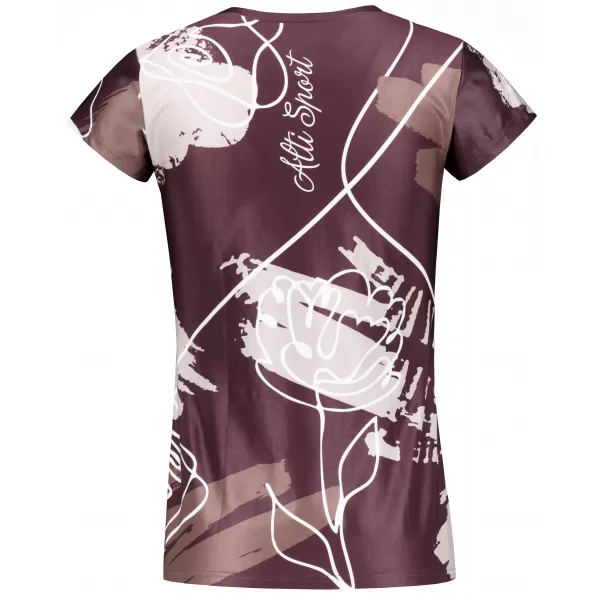  Damen Freizeitshirt Premium ALTISPORT VOJ/ALW120TR06 BRAUN 