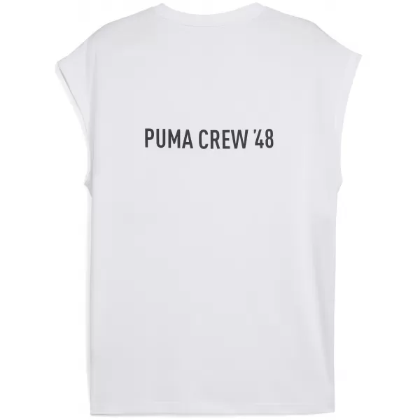  Hemd PUMA M GRAPHIC CUTOFF TANK 52762002 PUMA WEIß 