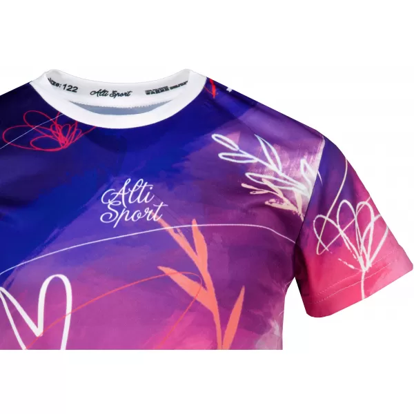  Funktionaler t -Shirt -Prämie von Kindern ALTISPORT VOJ/ALK083TR01 LILA 