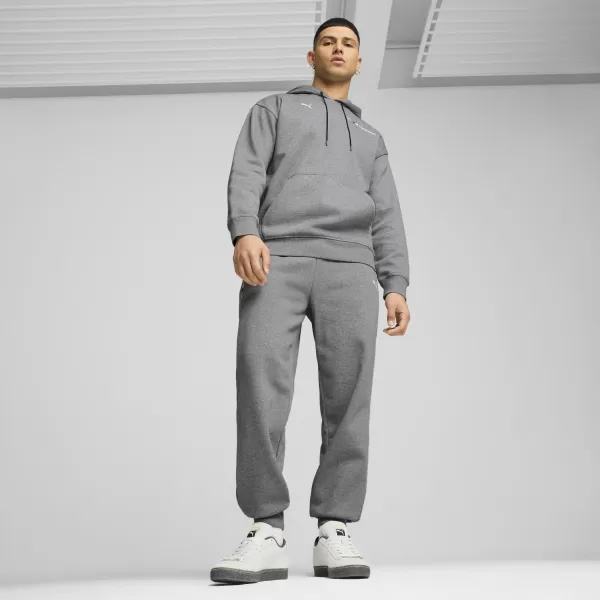  Herren -Traursanzüge PUMA BMW MMS ESS+ PANTS FLEECE 62749903 MITTELGRAUES HEATHER 