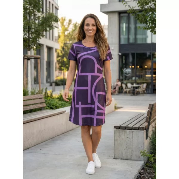  Erweitertes Premium-T-Shirt für Damen ALTISPORT VOJ/ALW085SAT02 ROSA 
