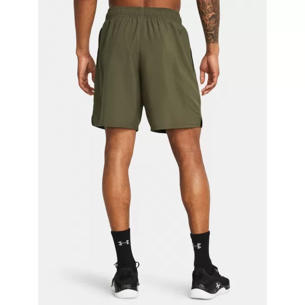  Herrenshorts UNDER ARMOUR UA WOVEN WDMK SHORTS 1383356-390 GRÜN 