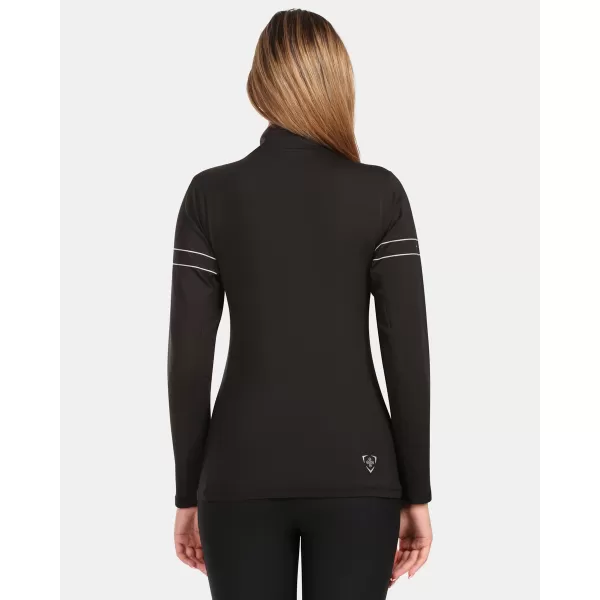  Thermo-T-Shirt für Damen KILPI LEEMA-W ZL0504KI SCHWARZ 