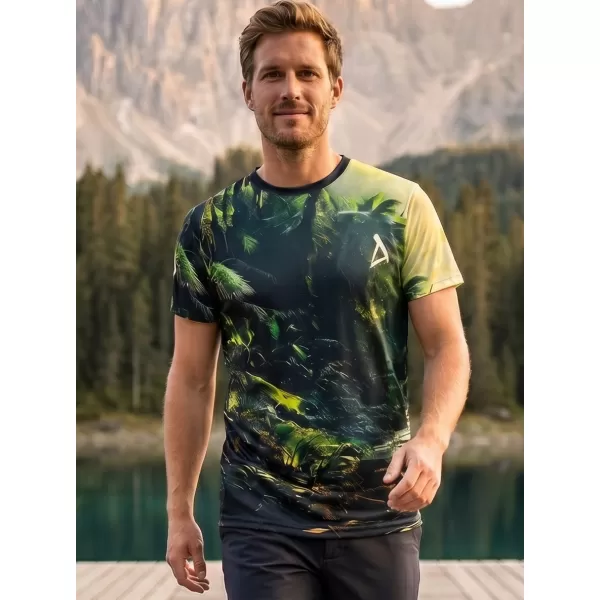  Herren Freizeithemd Premium ALTISPORT VOJ/ALM116TR06 DSCHUNGEL 