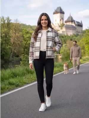 Damen-Sweatshirt ALTISPORT GEALDINE BEIGE