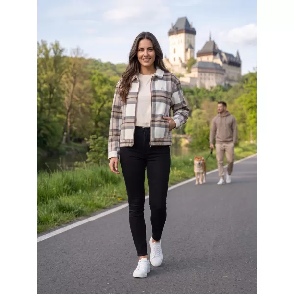  Damen-Sweatshirt ALTISPORT GEALDINE BEIGE 