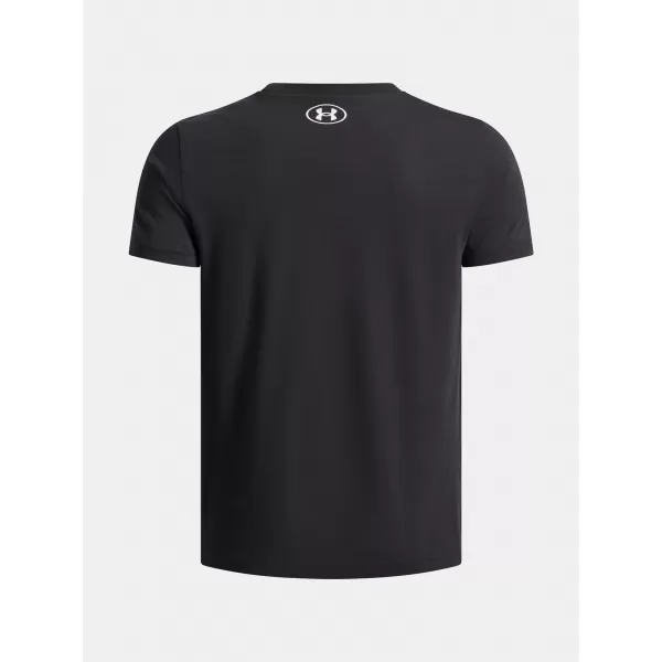  T-Shirt für Jungen UNDER ARMOUR UA OVERLAY WM SS 6005069-001 SCHWARZ 