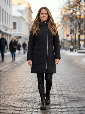 Mantel ALTISPORT ONEBA SCHWARZ