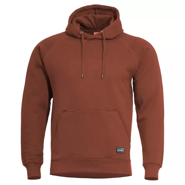  Sweatshirt PENTAGON PHAETON HOOD SWEATER K0902174 KASTANIENBRAUNES ROT 