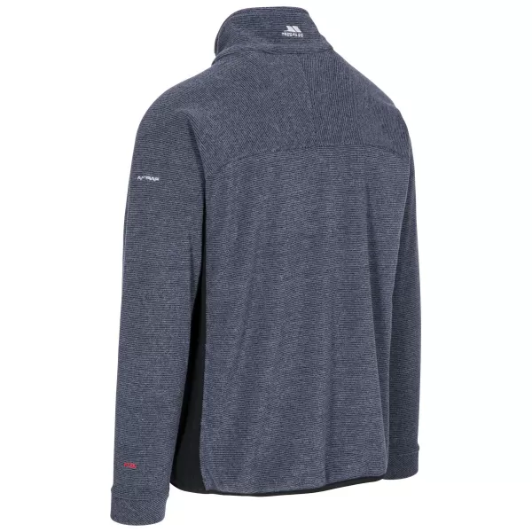  Herren-Sweatshirt TRESPASS JYNX MARINEBLAUER STREIFEN 