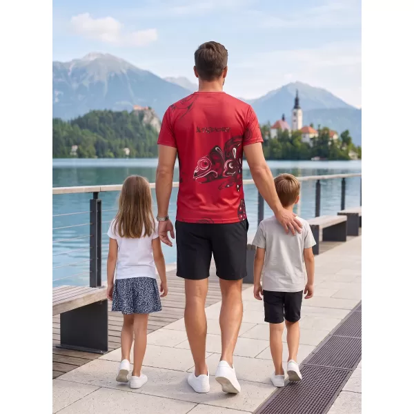  Herren Freizeithemd Premium ALTISPORT VOJ/ALM122TR06 ROT 