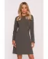 Kleid STYLOVE S419 KHAKI