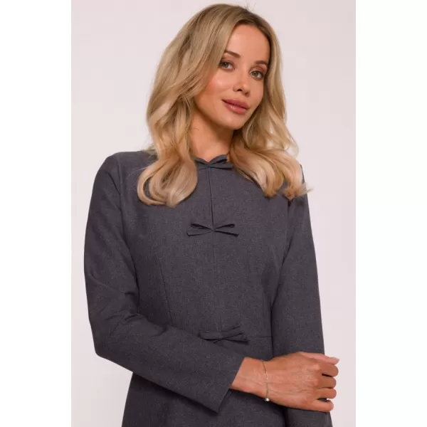  Kleid STYLOVE S413 GRAU 