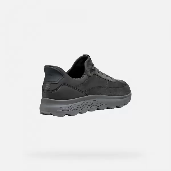  Herren-Sneaker GEOX SPHERICA PLUS G011478 DUNKELGRAU 