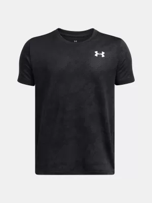 T-Shirt für Jungen UNDER ARMOUR UA TECH VENT JCQRD SS 1390019-001 SCHWARZ