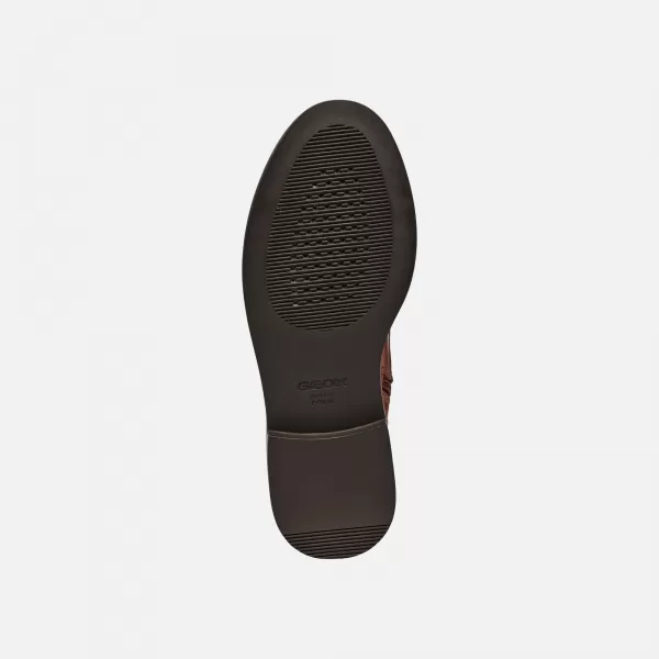  Damen-Stiefeletten GEOX SERILDA HELLBRAUN 