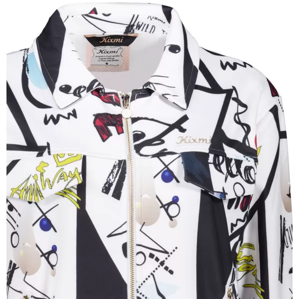  Damen-Sweatshirt KIXMI VERITY WEIß 