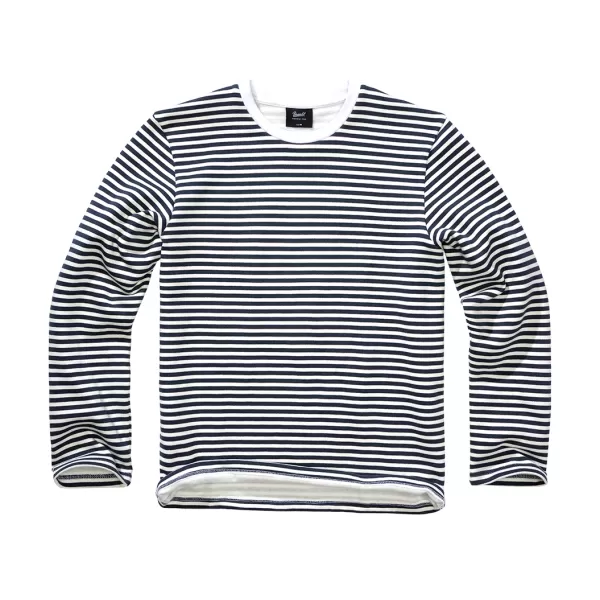  Herren -Sweatshirt BRANDIT 5037 MARINE/WEIß 