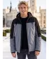 Herren-Winterjacke ALTISPORT GOLDWIN DUNKELGRAUE HIGHLIGHTS