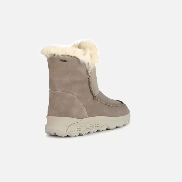  Damen-Schnürschuhe GEOX SPHERICA 4X4 B ABX BEIGE 