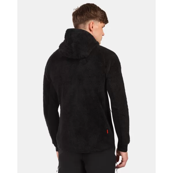  Fleece-Sweatshirt für Herren KILPI NORKA-M ZM0204KI SCHWARZ 