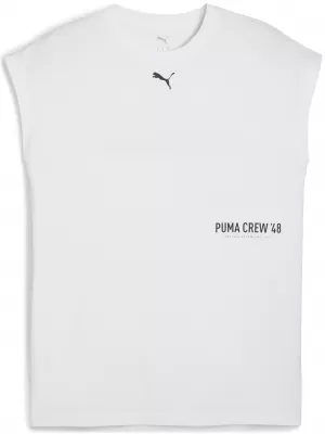 Hemd PUMA M GRAPHIC CUTOFF TANK 52762002 PUMA WEIß