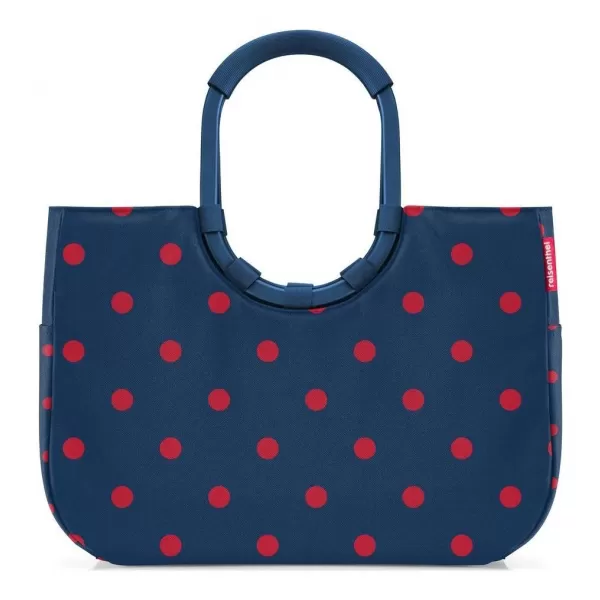  Handtasche REISENTHEL LOOPSHOPPER L FRAME GEMISCHTE PUNKTE ROT 
