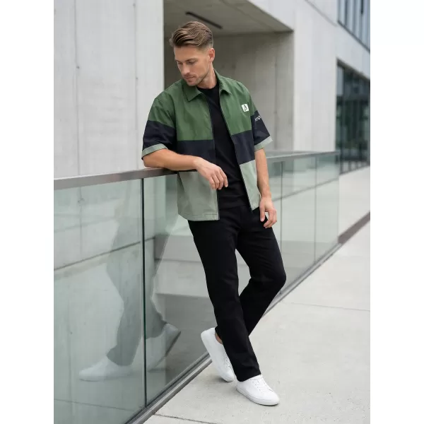  Premium-Herrenhemd ALTISPORT VOJ/ALM051KOS01 KHAKI 