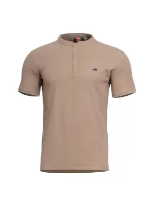 T-Shirt PENTAGON LEVANTES HENLEY T-SHIRT K09025 HELLBRAUN