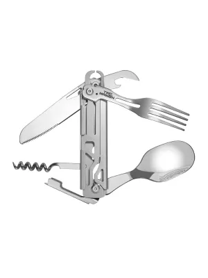 Besteck PENTAGON THOR CAMPING UTENSILS D19010 SILBER