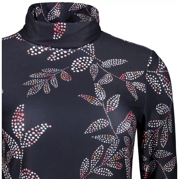  Rollkragenpullover für Damen ALTISPORT GERDA SCHWARZ 