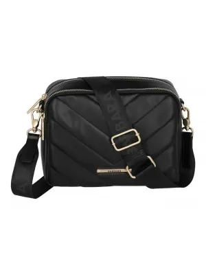 Handtasche TRAVELITE BARBARA COZY CROSSBODY BAG SCHWARZ
