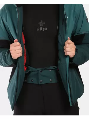 Herren-Skijacke KILPI TONNSI-M ZM0111KI DUNKELGRÜN