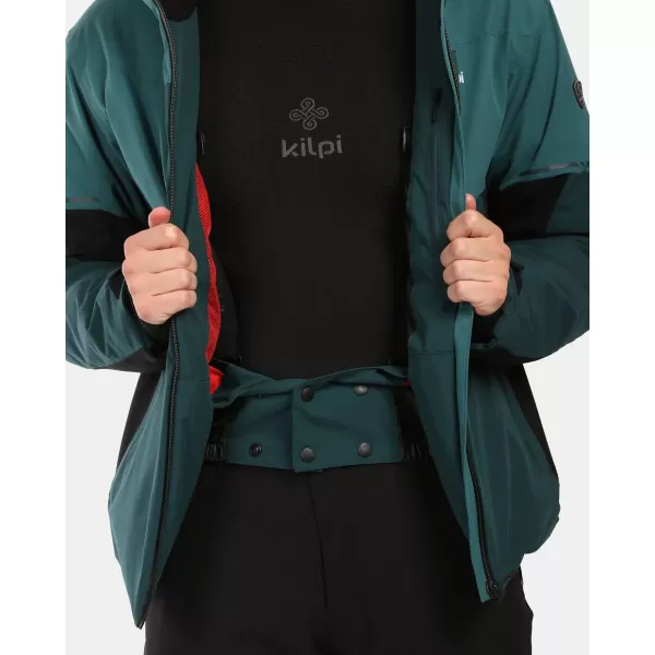  Herren-Skijacke KILPI TONNSI-M ZM0111KI DUNKELGRÜN 