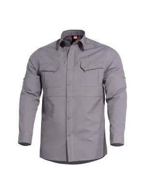 Herrenhemd PENTAGON PLATO SHIRT K02019 WOLF/GRAU