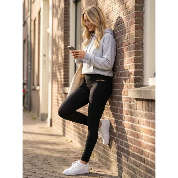  Leggings für Damen ALTISPORT KUBEA SCHWARZ 