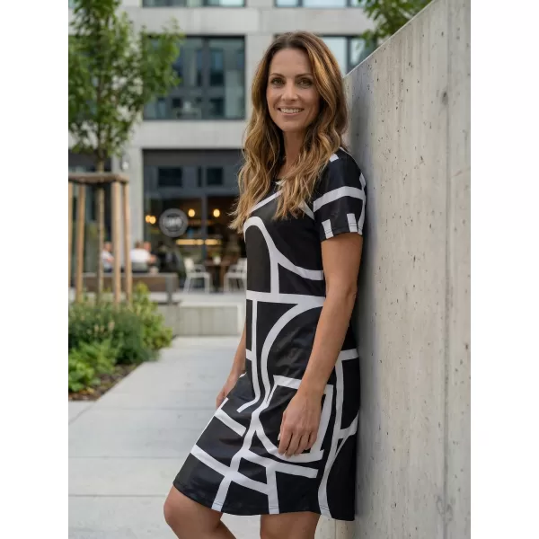  Damen erweitert T -Shirt Premium ALTISPORT VOJ/ALW085SAT02 SCHWARZ 