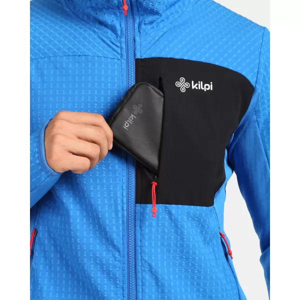  Fleece-Sweatshirt für Herren KILPI FRENI-M ZM0203KI BLAU 