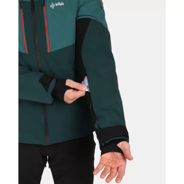  Herren-Skijacke KILPI TONNSI-M ZM0111KI DUNKELGRÜN 