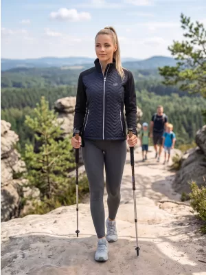 Damenjacke ALTISPORT GAIL SCHWARZ