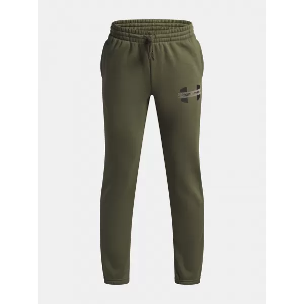  Jogginghose für Jungen UNDER ARMOUR UA RIVAL FLC CBLCK GRPHC JGR 6004995-390 GRÜN 