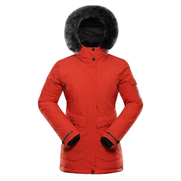  Damenjacke ALPINE PRO WERDA 2 ROT 