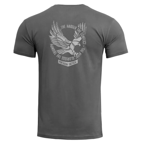  T-Shirt PENTAGON AGERON EAGLE K09012 WOLF/GRAU 