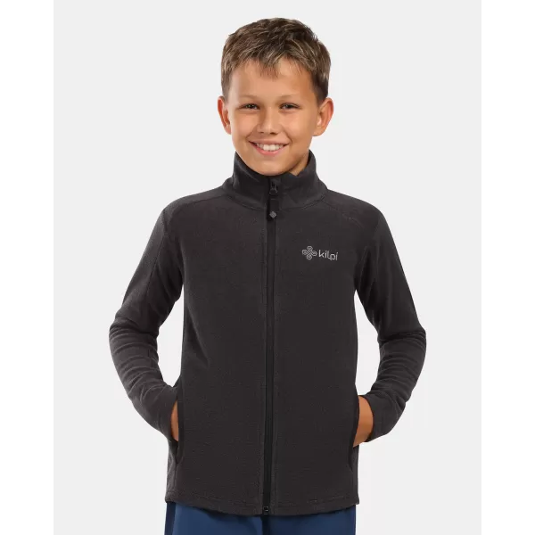  Fleece-Sweatshirt für Kinder KILPI GLAMER-J ZJ0203KI SCHWARZ 