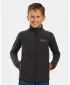 Fleece-Sweatshirt für Kinder KILPI GLAMER-J ZJ0203KI SCHWARZ