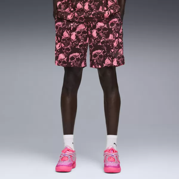  Shorts PUMA MELO WORLD TOUR AOP 7" SHORT 63242901 SONNE SCHLUG/AOP 