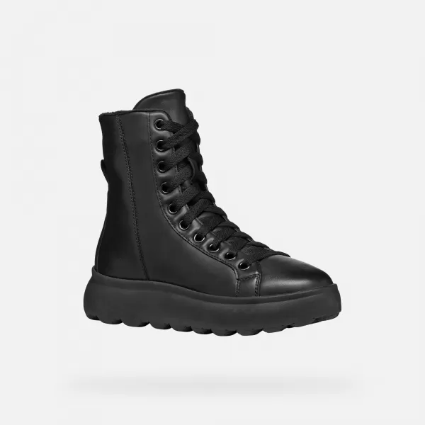  Damenschuhe GEOX SPHERICA EC4.1 G004210 SCHWARZ 