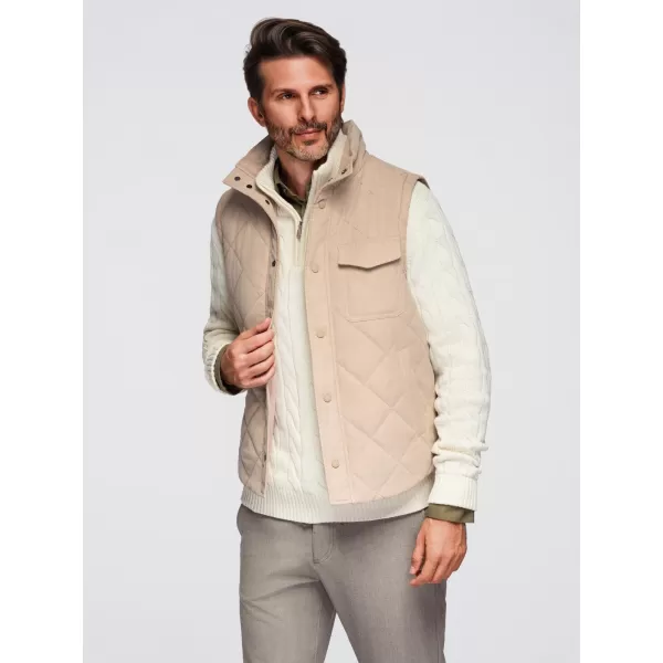  Weste OMBRE OM-JAVJ-0277 BEIGE 